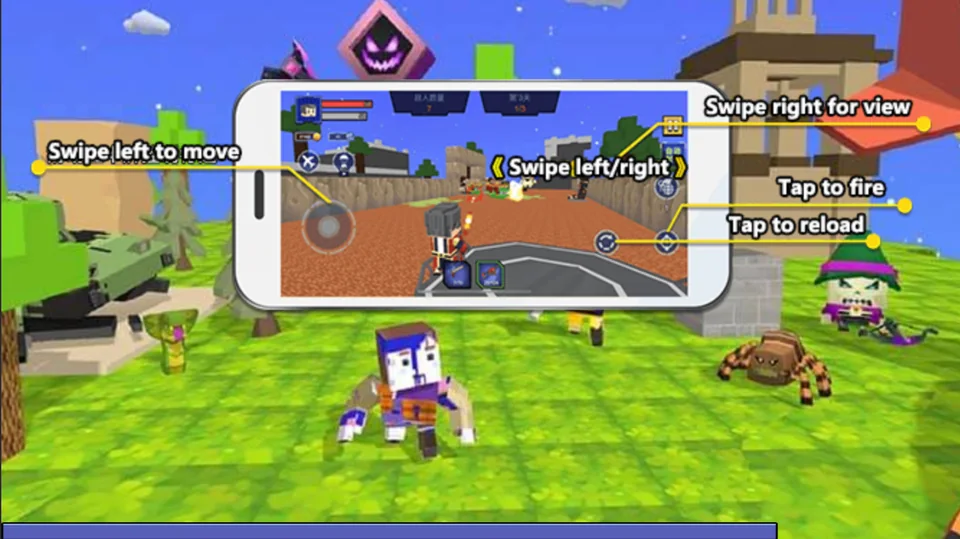 Pixel Sharpshooter control guide for movement aiming firing and reloading