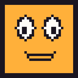 Sunny cube face image